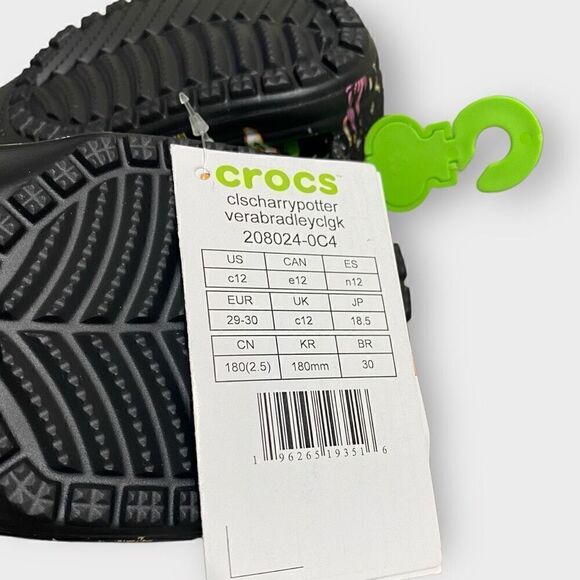 CROCS Unisex Kids Classic Vera Bradley x Harry Potter Clogs Childrens size c12 - Picture 11 of 11